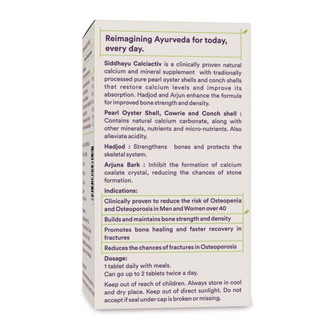 Siddhayu_Calciactiv_Calcium_Supplement_Indications_Getkuwa