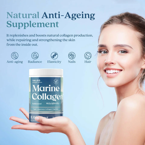 Valeo Marine Collagen and Well being Skin Fuel Combo