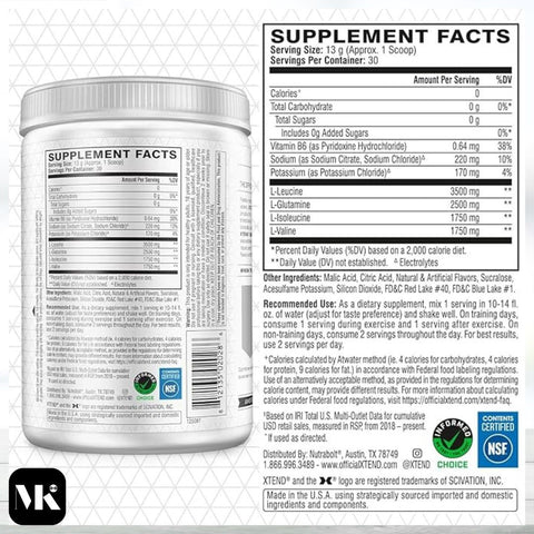 XTEND Original BCAA Powder Mango Madness 30 Servings