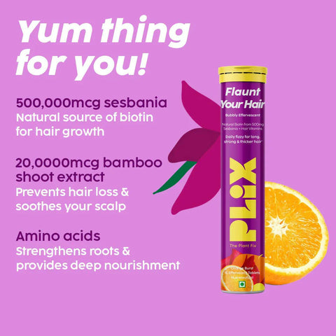 Saturn Multivitamin Gummies + Plix coconut + FREE Plix Flaunt for your hair