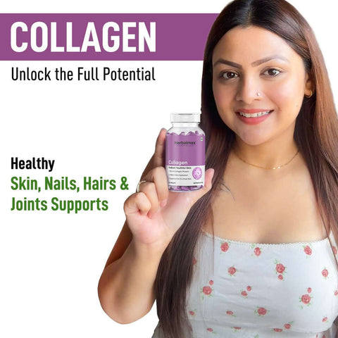 Herbal max Collagen 60 Tablets 800Mg