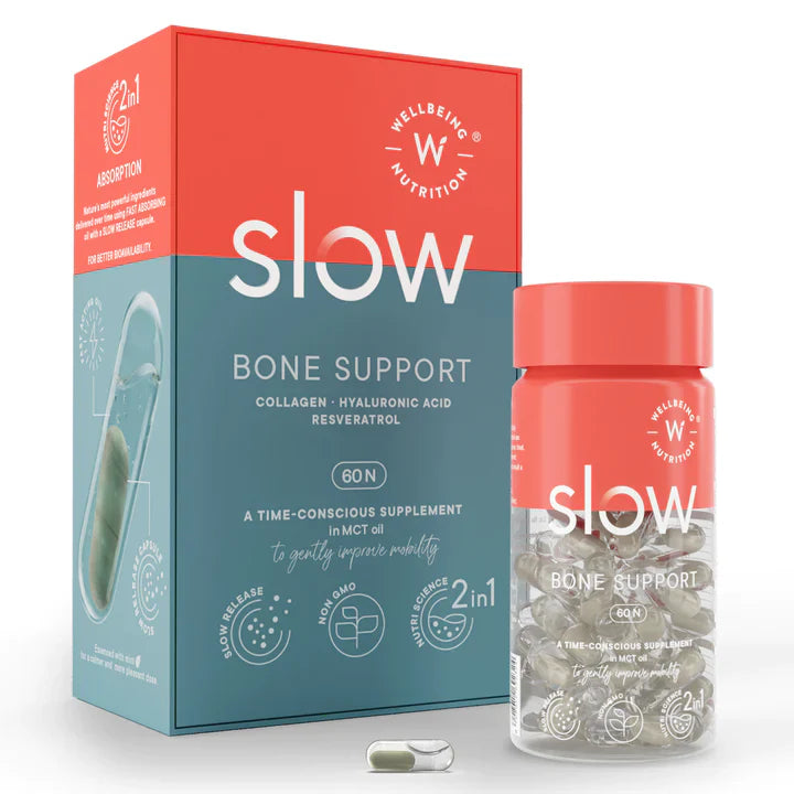 Slow Bone Support,  60 Caps