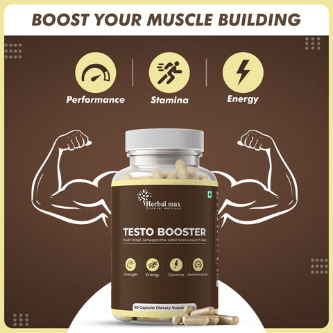 Herbal max Testo Booster 60 Capsules