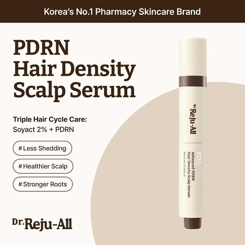 Dr.Reju-All Advanced PDRN Hair Density Scalp Serum with Exosome & Soyact - 15ml