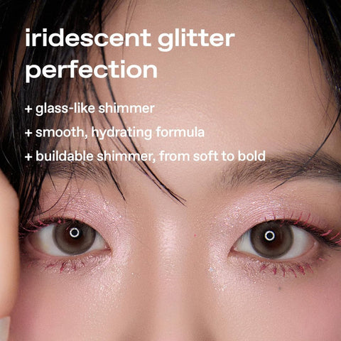 Glow Shattered Glass Eye Glitter - Long-Lasting, Moisture-Rich, 3.5g