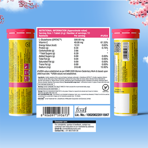 Chicnutrix Glow Strawberry & Lemon 10