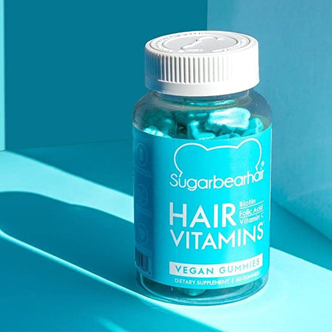 SugarBear Hair Vitamins 60 Vegan Gummies