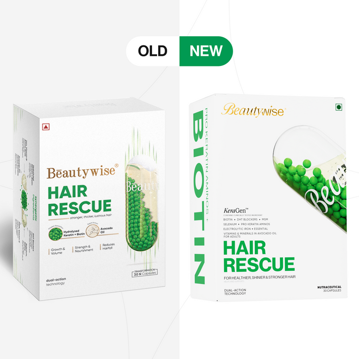 Beautywise Hair Rescue Biotin Capsules 30 capsules