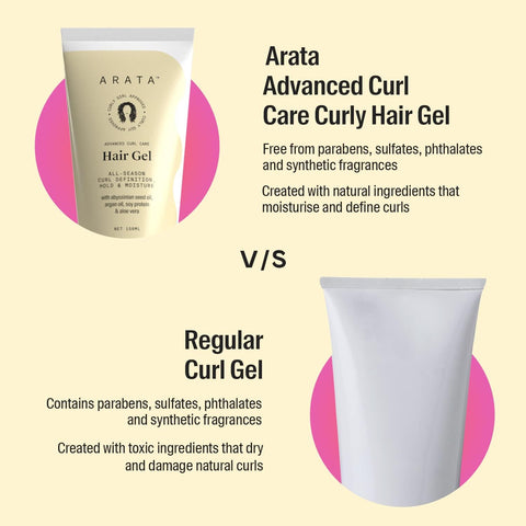 ARATA Curly Hair Gel 150 ml