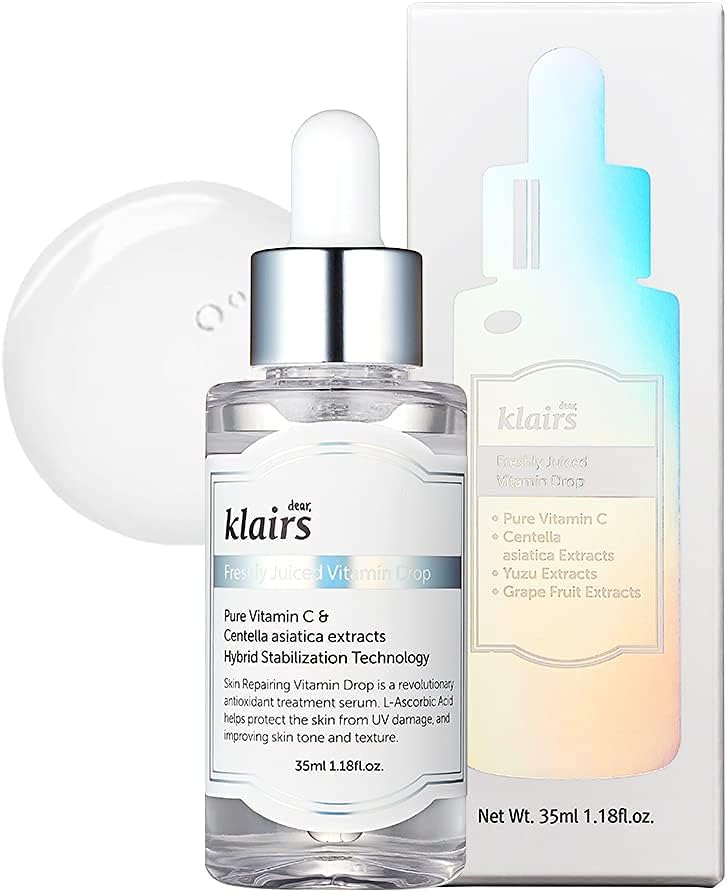 KLAIRS Freshly Juiced Vitamin C Drops - 5% L-Ascorbic Acid with Centella Asiatica - 35ml Serum