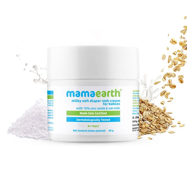 Mamaearth Milky Soft Diaper Rash Cream 50 g