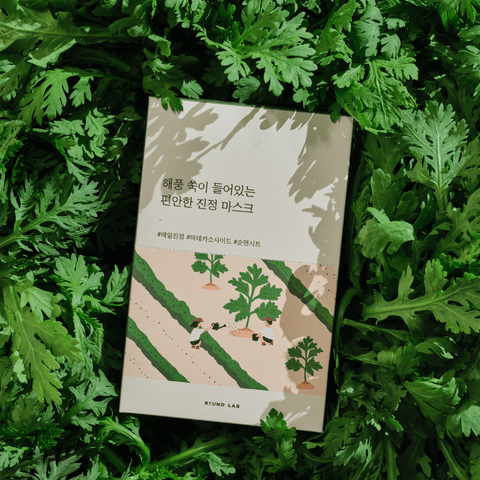 Round Lab Mugwort calming mask 25ml (10ea)