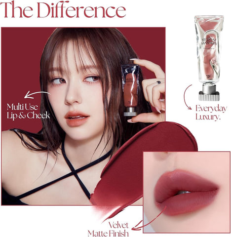 MUZIGAE Mansion Objet Liquid Lip Stain - Velvet Matte, 6ml
