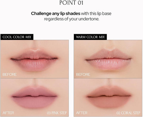 MUZIGAE MANSION Tie-Up Cover Tint 006 Coldish Mauve - Vegan Lip Stain 0.2 oz