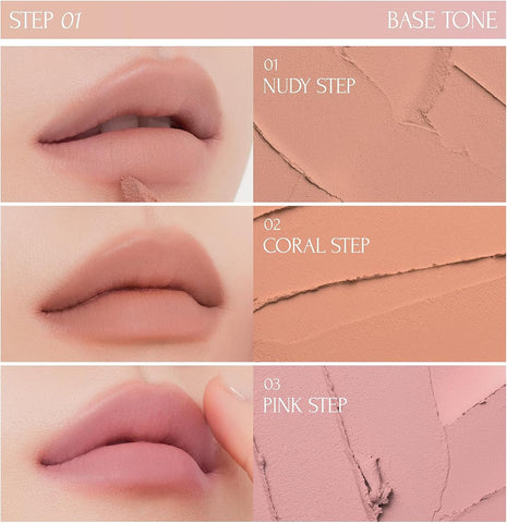 MUZIGAE Mansion Tie-Up Cover Tint - Vegan Soft Matte Gloss, 0.2 oz