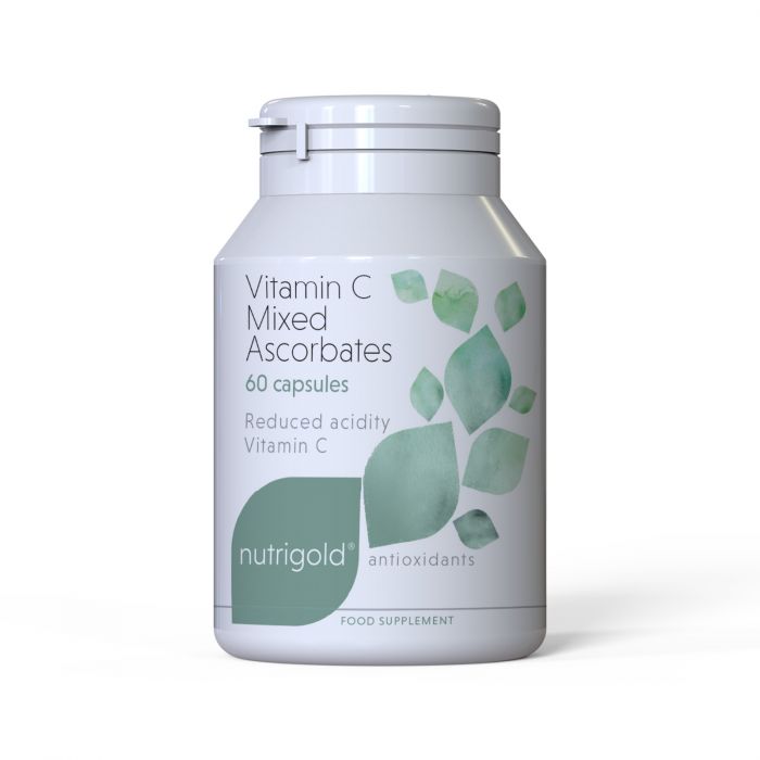 Nutrigold Mixed Ascorbates (Vitamin C) x 60 Capsules