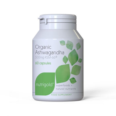 Nutrigold Organic Ashwagandha x 60 Capsules