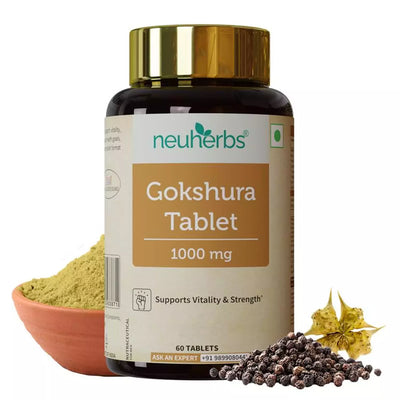 Neuherbs Gokshura Tablet 1000Mg 60 Tablets
