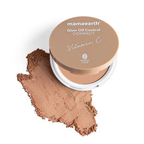 Mamaearth GlowOil Control Compact03 NudeGlow 9g