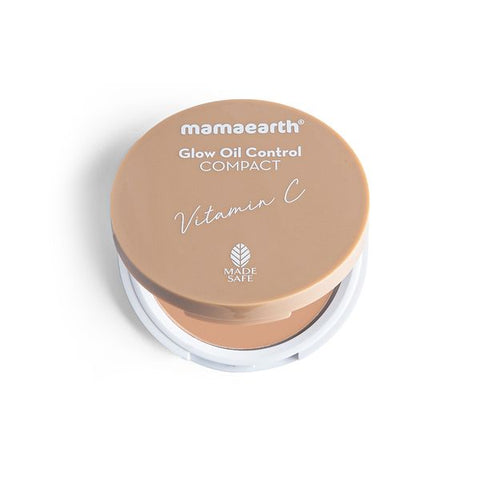 Mamaearth GlowOil Control Compact03 NudeGlow 9g