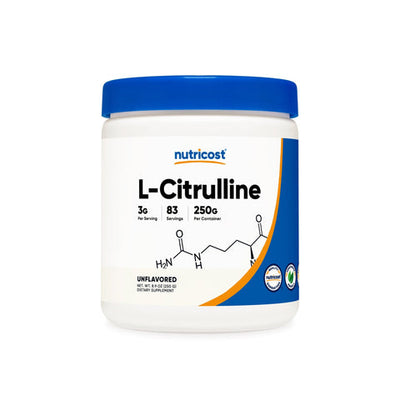 Nutricost Pure L-Citrulline (Base) Powder (600 Grams)