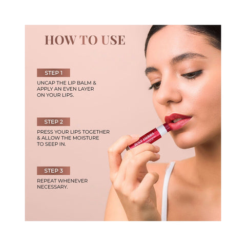 Just Herbs Tinted Lip Balms Spf 20+ (Cherry) 4g