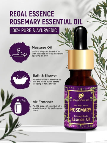 Vedapure regal essense Rosemary Essential oil 15 ml