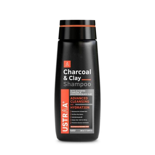 Ustra Charcoal & Clay Shampoo 250 ml