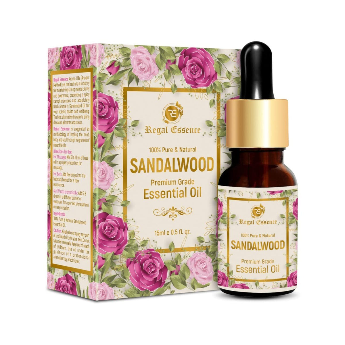 Vedapure regal essense Sandalwood Essential oil 15 ml