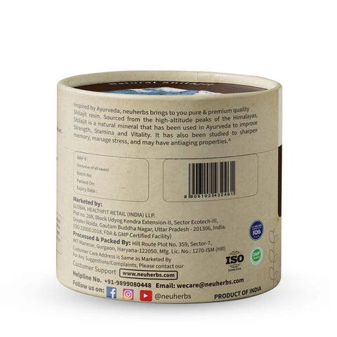Neuherbs Pure Himalayan Shilajit 15g