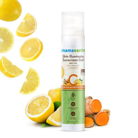 Mamaearth Skin Illuminate Sunscreen Gel 50 g