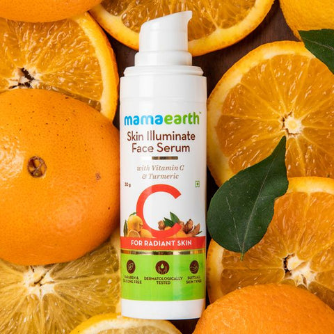 Mamaearth Vitamin C Radiance Combo(Vitamin C Face Wash 1ml + Face Serum 3g)