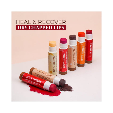 Just Herbs Tinted Lip Balms Spf 20+ (Cherry) 4g