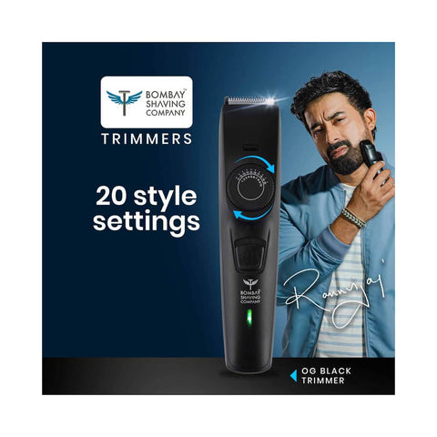 Bombay Shaving Company Cordless Beard Trimmer - Black, 1 pc