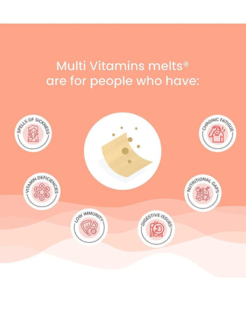 Melts Multi Vitamin Plant Based Multivitamin 30 Oral Strips, Buy 2 Get 1 Free