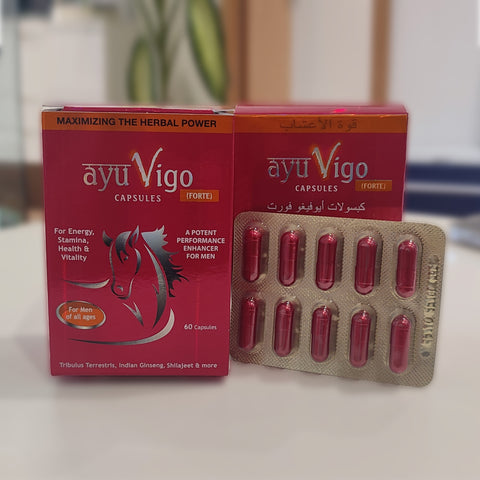 Ayuvigo Forte Capsules 60's for Men's Health