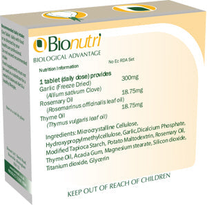 BioNutri Garlic Complex 60 Tabs