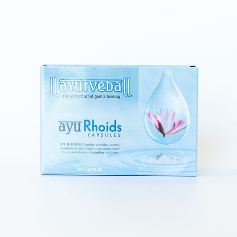 AyuRhoids Capsules 60's Treatment for Piles/Hemorrhoids