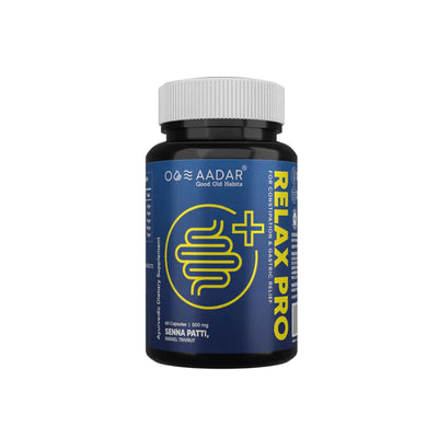 AADAR Relax Pro For Fast Constipation Relief And Gastric Troubles (60 Capsules)