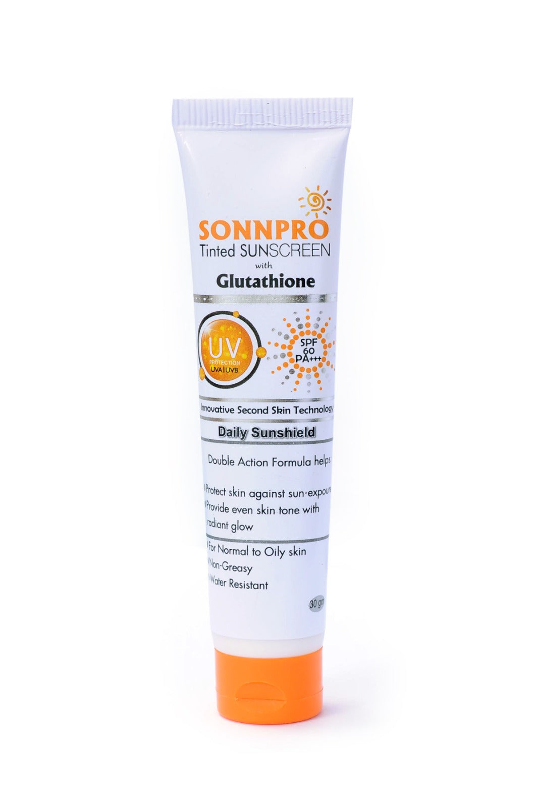 SONNPRO Tinted Sunscreen with Glutathione 30gms