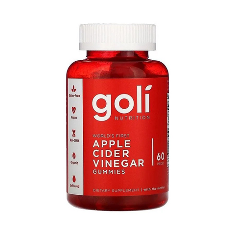 Goli Apple Cider Vinegar Gummies (60 capsules)