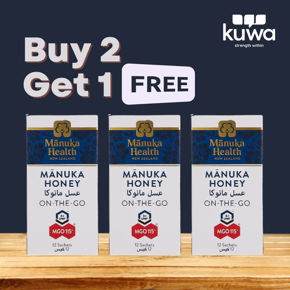 Manuka Health MGO 115+ On The Go Snap Packs, Buy 2 Get 1 Free