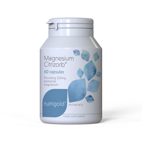 Nutrigold Magnesium Citrizorb® (60 Capsules)