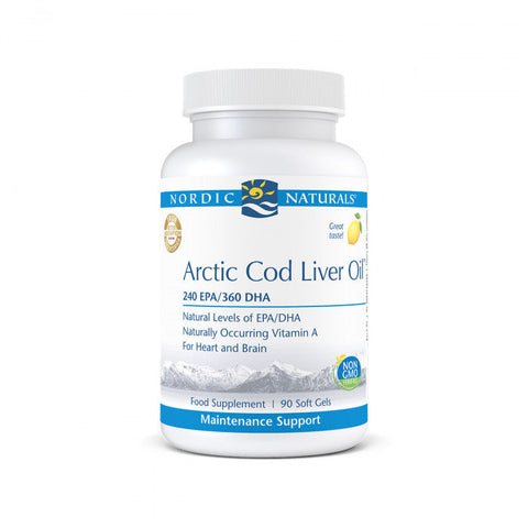 Arctic Cod Liver Oil Lemon x 90 Soft Gels