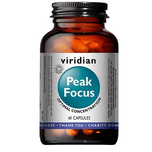 Viridian Peak Focus, 60 caps